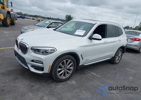 2018 BMW X3 xDrive30I from USA, damaged, VIN 5UXTR9C53JLC69464